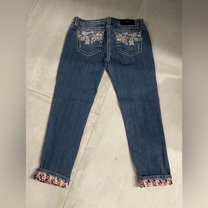 Miss Me cuffed skinny jeans 31